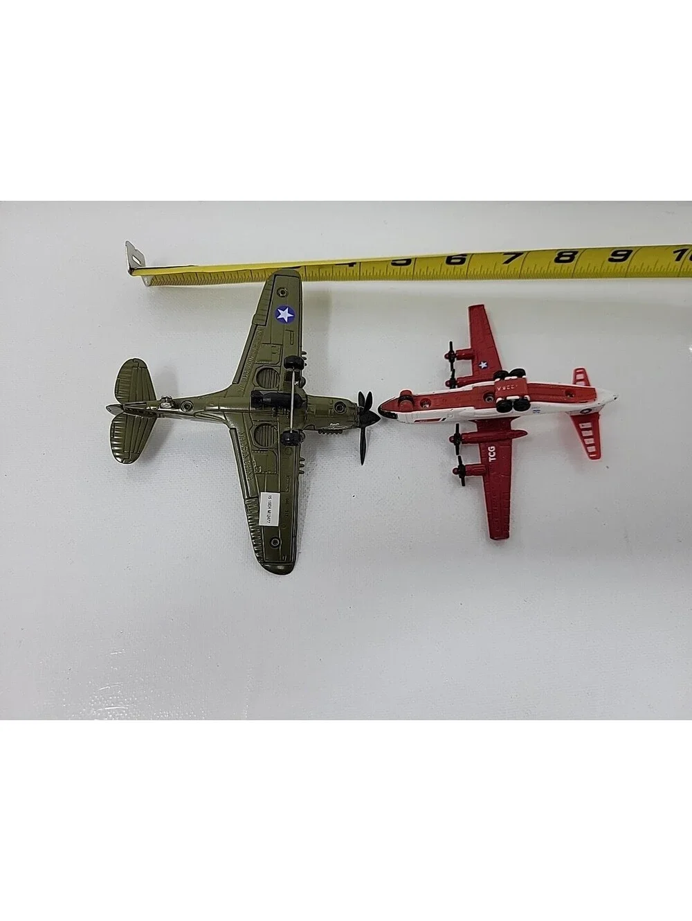 10 Fighter Jet Models Die Cast Mixed Vinatge And More Plz See Pictures